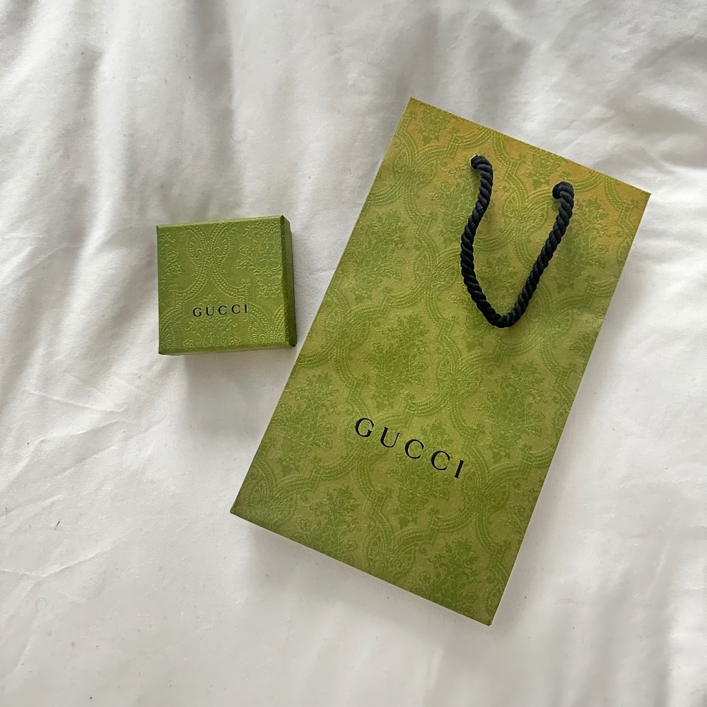 Gucci Shopping Bag with Jewelry Box